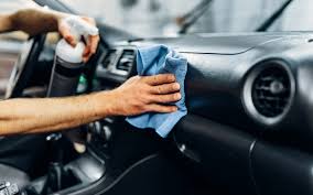 Interior detail — cleaning dashboard